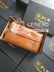 pouch kulit souvenir kantor jogja