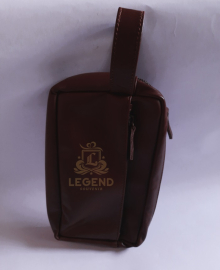leather pouch souvenir bank sumsel