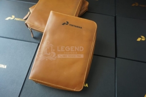 souvenir binder kulit asli pertamina souvenir binder kulit asli pertamina