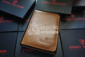 Jual Binder Kulit Souvenir Perusahaan Krakatau Steel