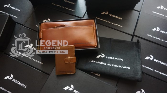 Vendor Pengadaan Barang Alat Tulis Kantor pertamina handbag dan card holder