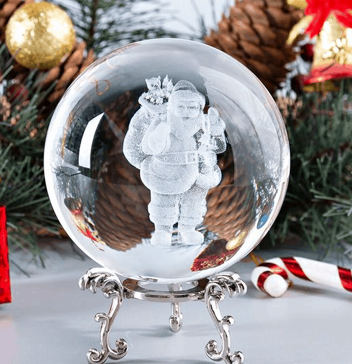 bola kristal souvenir natal