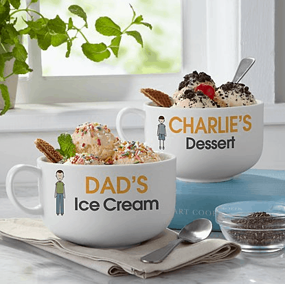 gelas mug ice cream anak