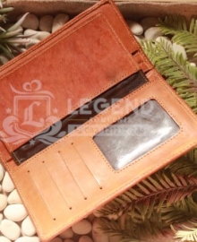 dompet kulit asli souvenir khas bandung