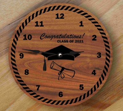 jam dinding graduation gift