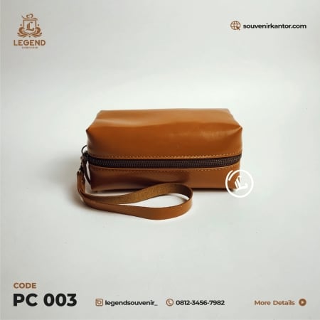 Jual Pouch Bag Leather Mini (Code: PC-003)