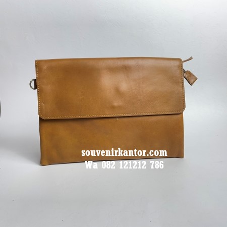 Tas Tangan Clutch Kulit Unisex (Code: CL-001)