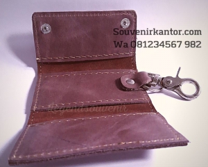 jasa souvenir gantungan kunci kulit di solo