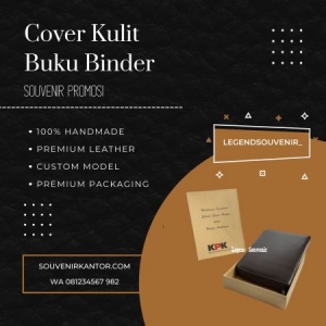 buku binder souvenir rapat kerja kantor perusahaan unik